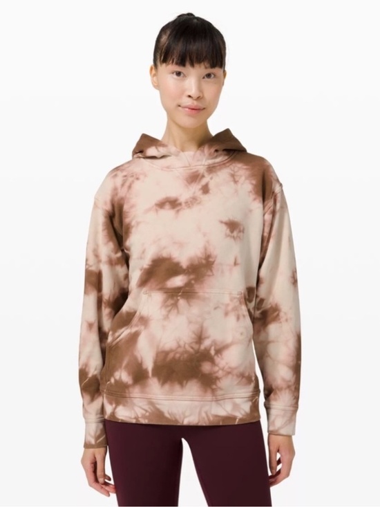 lululemon athletica Sweaters - Lululemon all yours hoodie in earth clay 10 cotton terry